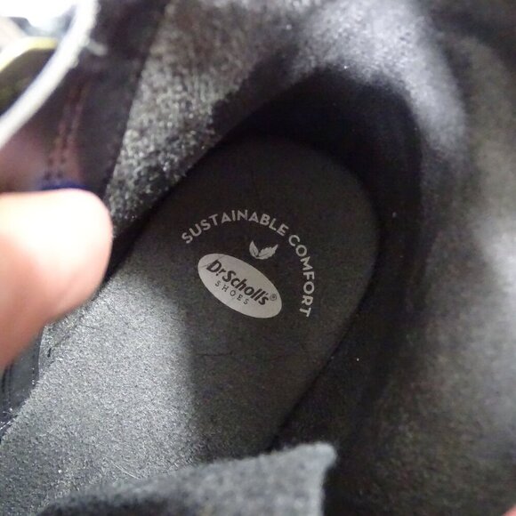 Dr Scholls Gray Wedge Ankle Boots Booties Women Size 10 M Polyester Wool Blend - Picture 8 of 10